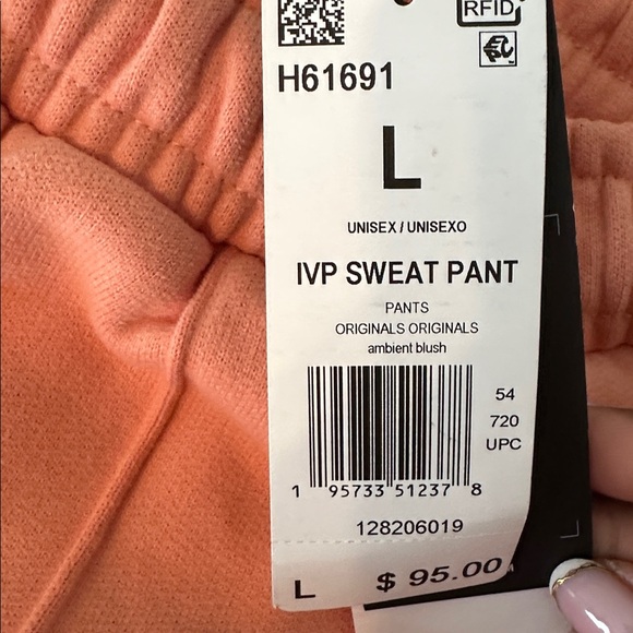Adidas unisex Peach Jogger Pants - Picture 6 of 7